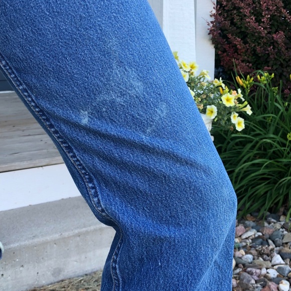 Vintage 501 Levi’s red tab button fly high rise straight leg made in USA - Picture 13 of 15